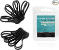 Silicone Magnetic Cable Ties, 4.72 Inch Upgraded Cord Ties by Kanemc