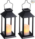 2 Pack Solar Lanterns, Outdoor Garden Hanging Lanterns, 11.8 Inch LED by Tomshine