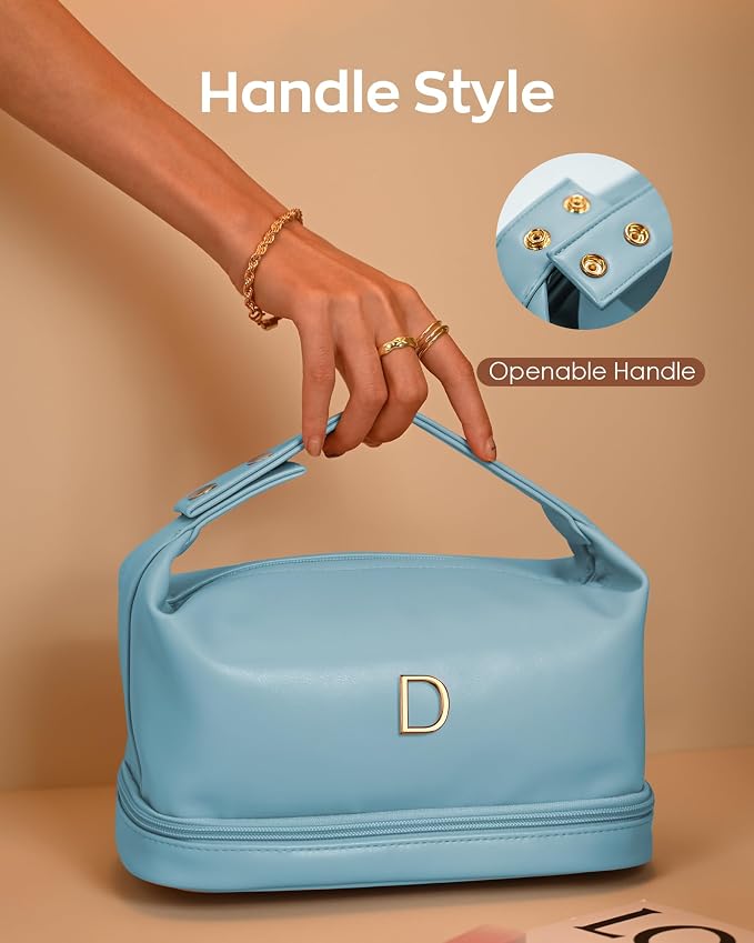 College Gifts for Women, Personalized Makeup Bag - Image 3