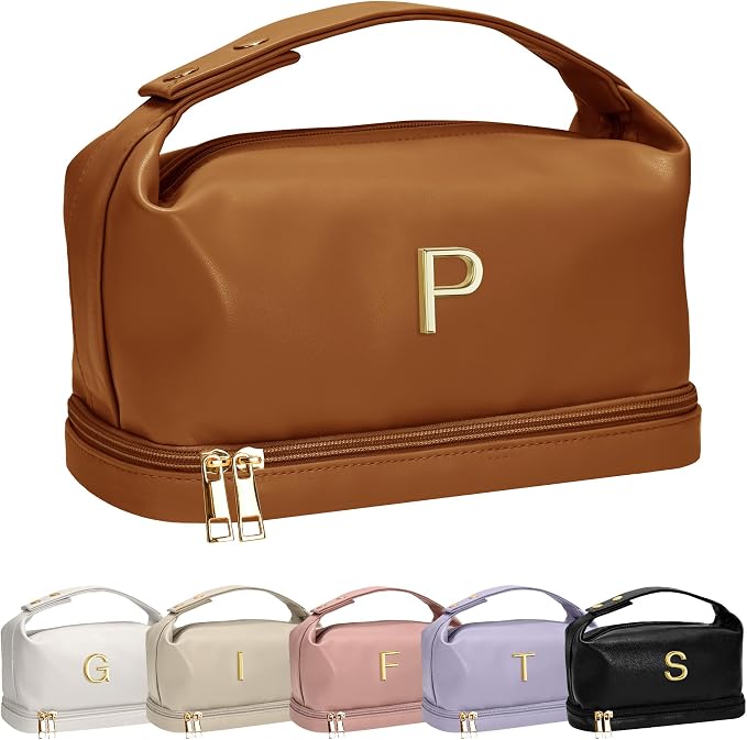 Unique Birthday Gifts for Women, Personalized Makeup Bag by Vogewood