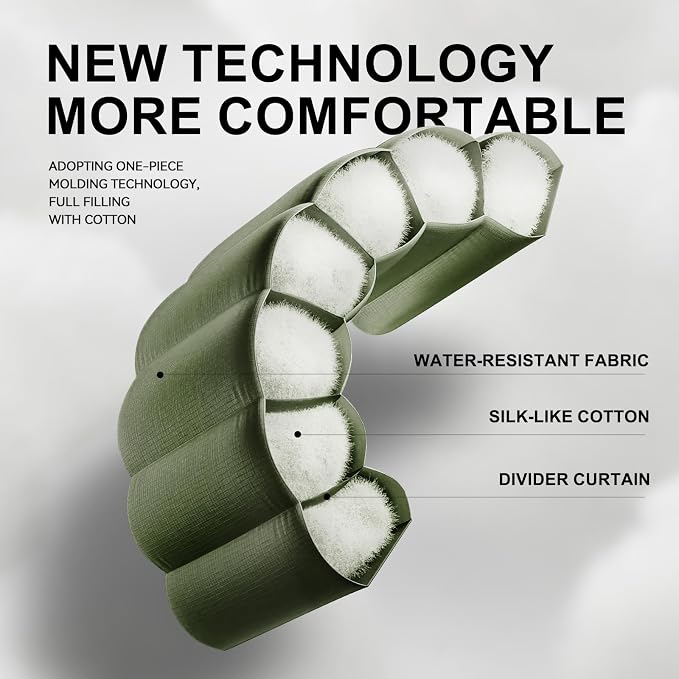 Sleeping Bags for Adults Cold Weather, Waterproof, Lightweight Sleeping Bag for - Image 8