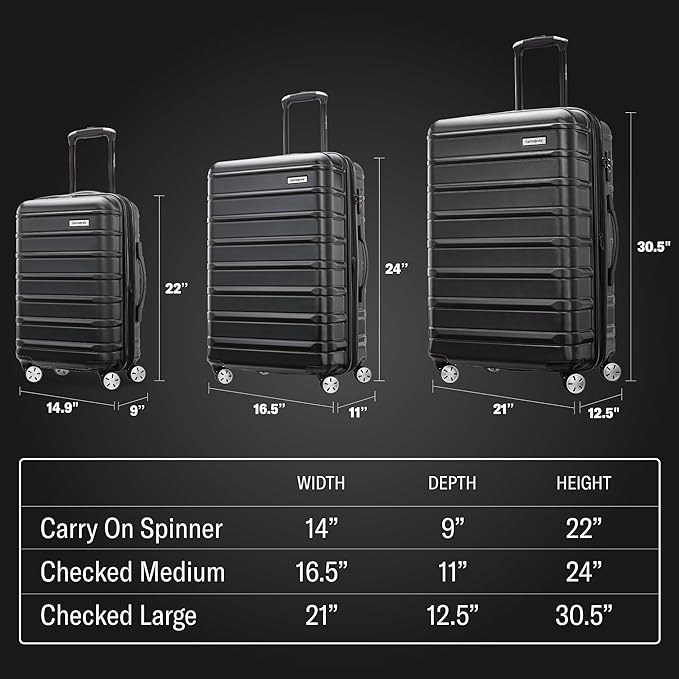 Samsonite Omni 2 Hardside Expandable Luggage - Image 9