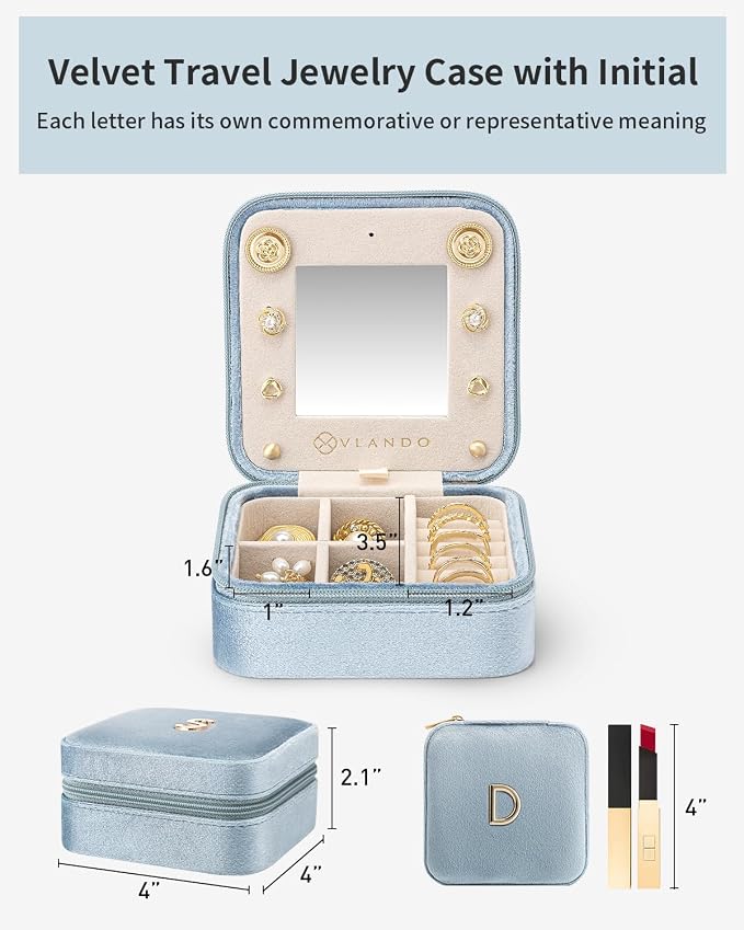 Vlando Wedding Gifts for Women, Jewelry Box, Bridal Shower Gifts, Bridesmaid - Image 5