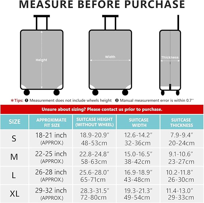 TRAVELKIN more than travel Luggage Covers - Image 5