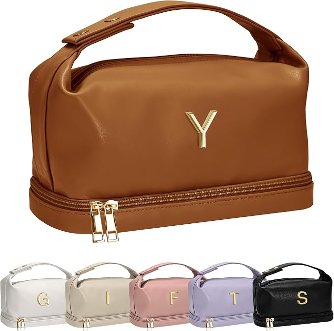 Teenage Girls Gifts Ideas, Personalized Makeup Bag by Vogewood