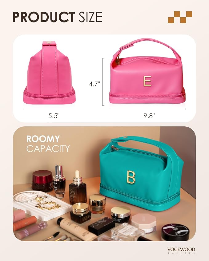 Gifts for Teenage Girls, Personalized Makeup Bag - Image 7