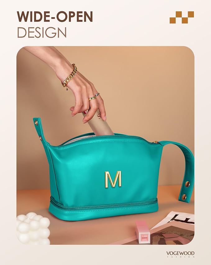 Trendy Gifts for Women/Girls, Personalized Makeup Bag - Image 4