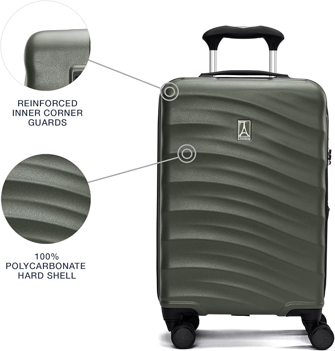 Travelpro Maxlite Air V2 Hardside Expandable Checked Luggage, 8 Spinner Wheels - Image 3