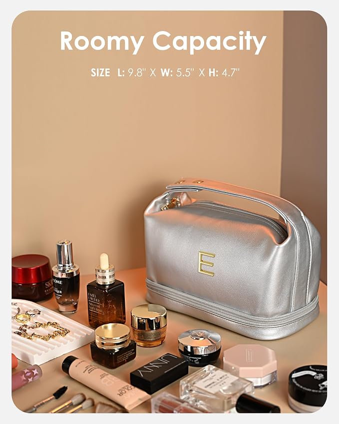 College Gifts for Women, Personalized Makeup Bag - Image 6