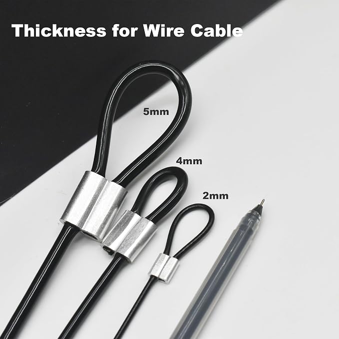10 Pcs 4mm Wire 12 inch Vinyl Coated Stainless Steel Cable - Image 3