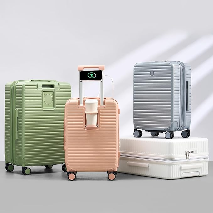 Hard Shell Suitcases 20 Inch Carry on Luggage Airline Approved, Expandable - Image 12