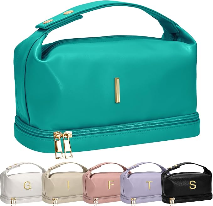 Trendy Gifts for Women/Girls, Personalized Makeup Bag by Vogewood
