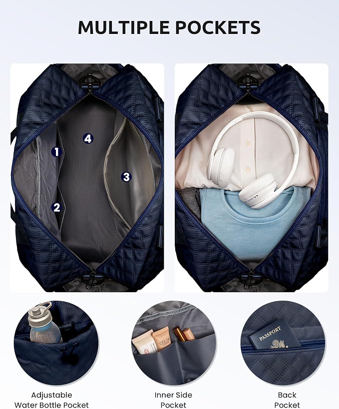 Initial Personalized Travel Bag - Image 5