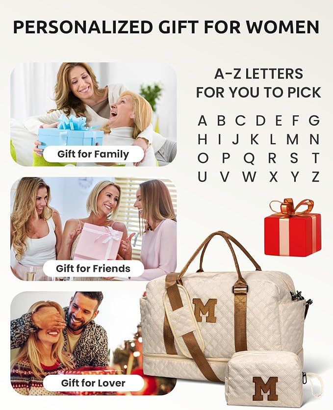Gifts for Mom-Initial Duffle Bag - Image 7