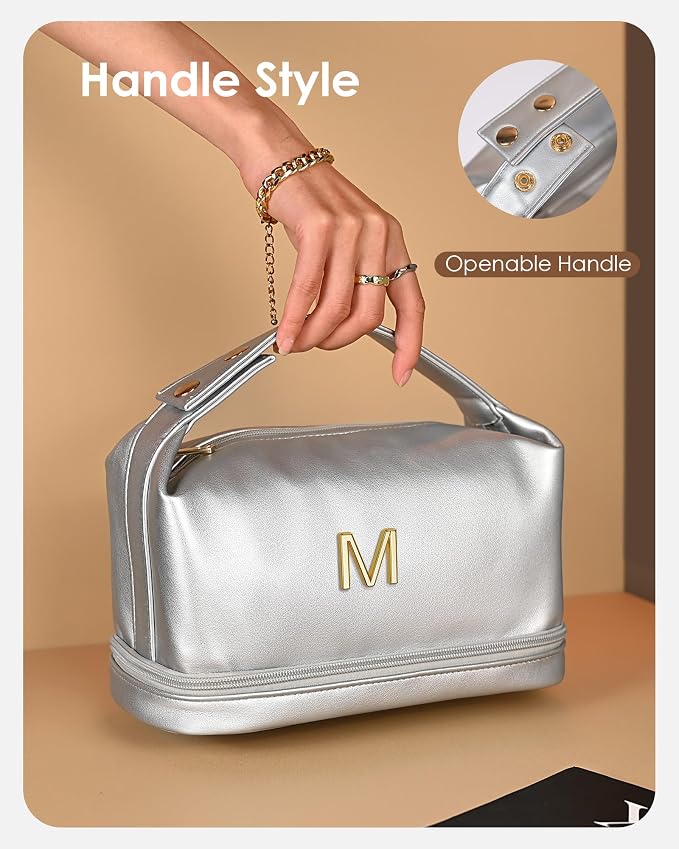 College Gifts for Women, Personalized Makeup Bag - Image 3