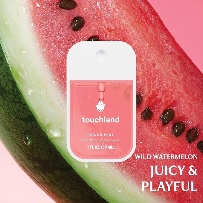 Touchland Power Mist Hydrating Hand Sanitizer Spray, TROPICAL Trio Set - Image 4