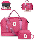 Gifts for Teen Girls 12-14-Initial Travel Bag by Vogewood
