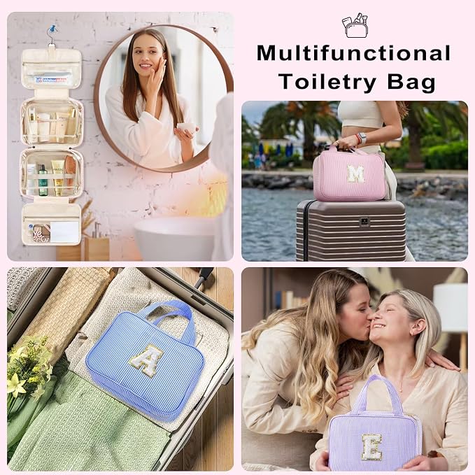TOPEAST Initial Makeup Bag - Image 6