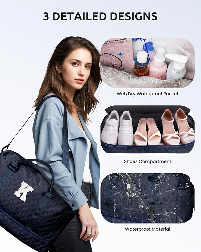 Initial Personalized Travel Bag - Image 6