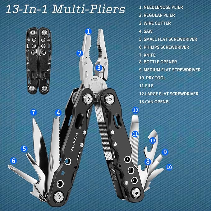 Gifts for Christmas, Pocket Knife, Tactical Pen 3-In-1, Christmas Gifts - Image 5
