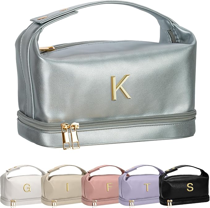 Gifts for Young Women, Personalized Makeup Bag by Vogewood
