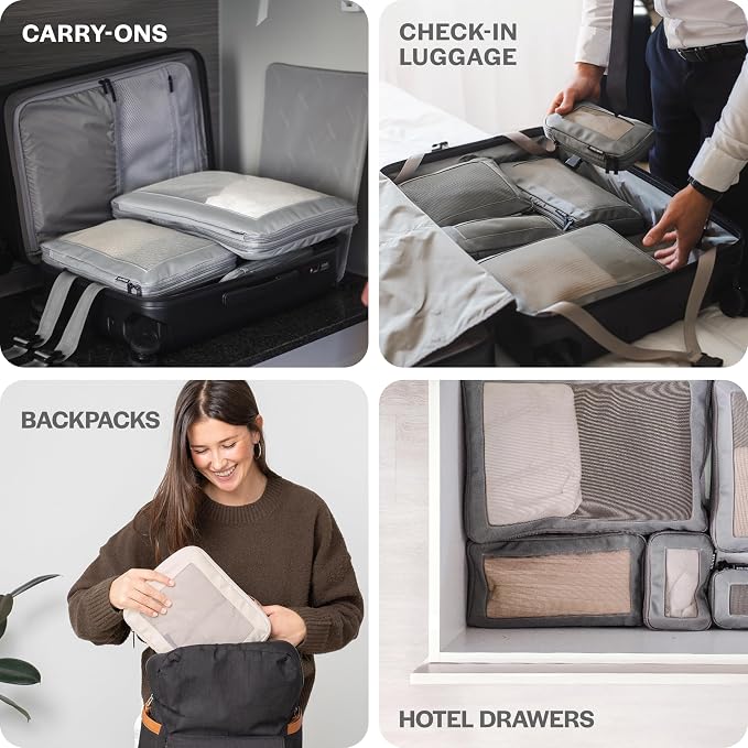 Compression Packing Cubes for Travel - Image 9