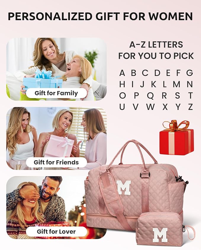 Gifts for Mom-Initial Duffle Bag - Image 7